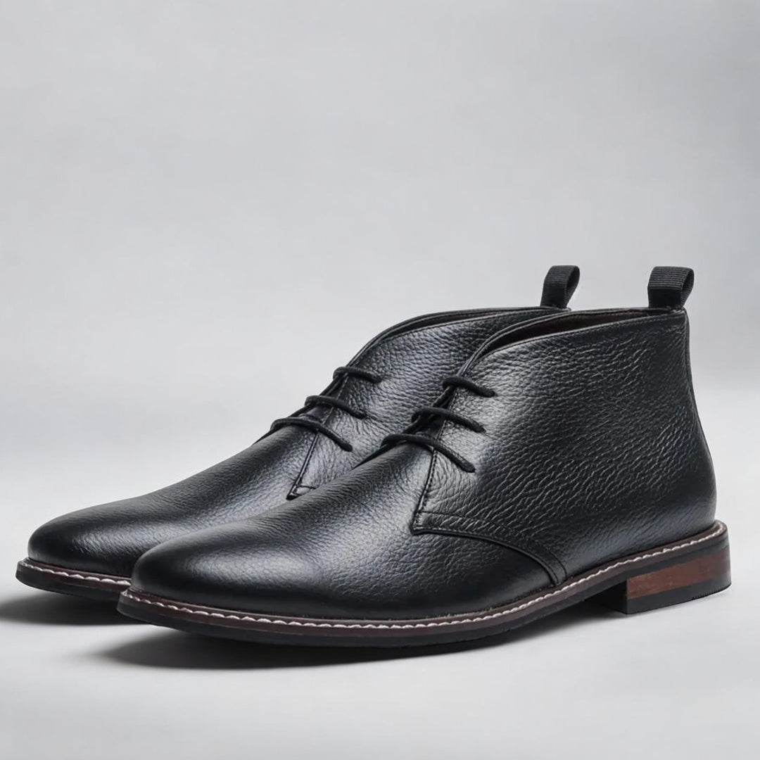 Genuine Leather Chukka Boots - Melbourne Meadow