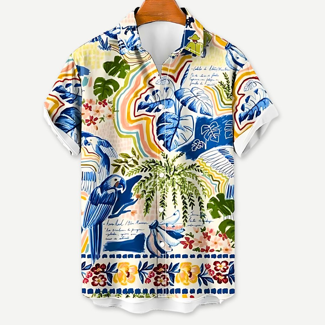 Relaxed Summer Shirt - Melbourne Meadow