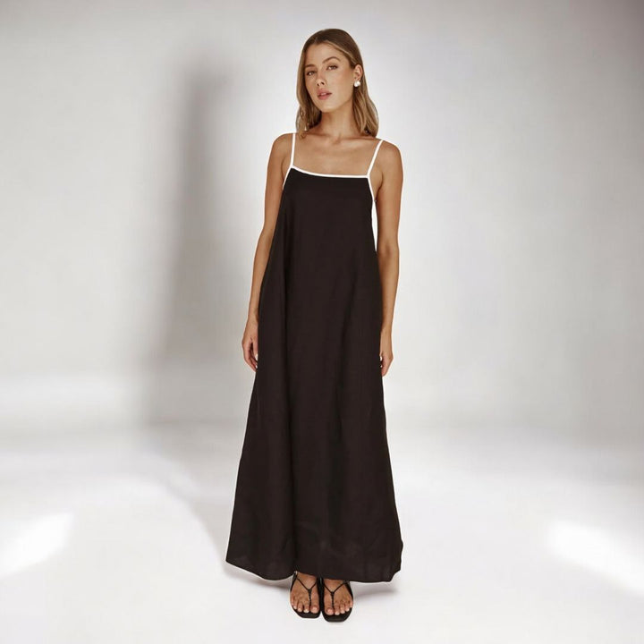 Coastal Comfort Maxi Dress - Melbourne Meadow