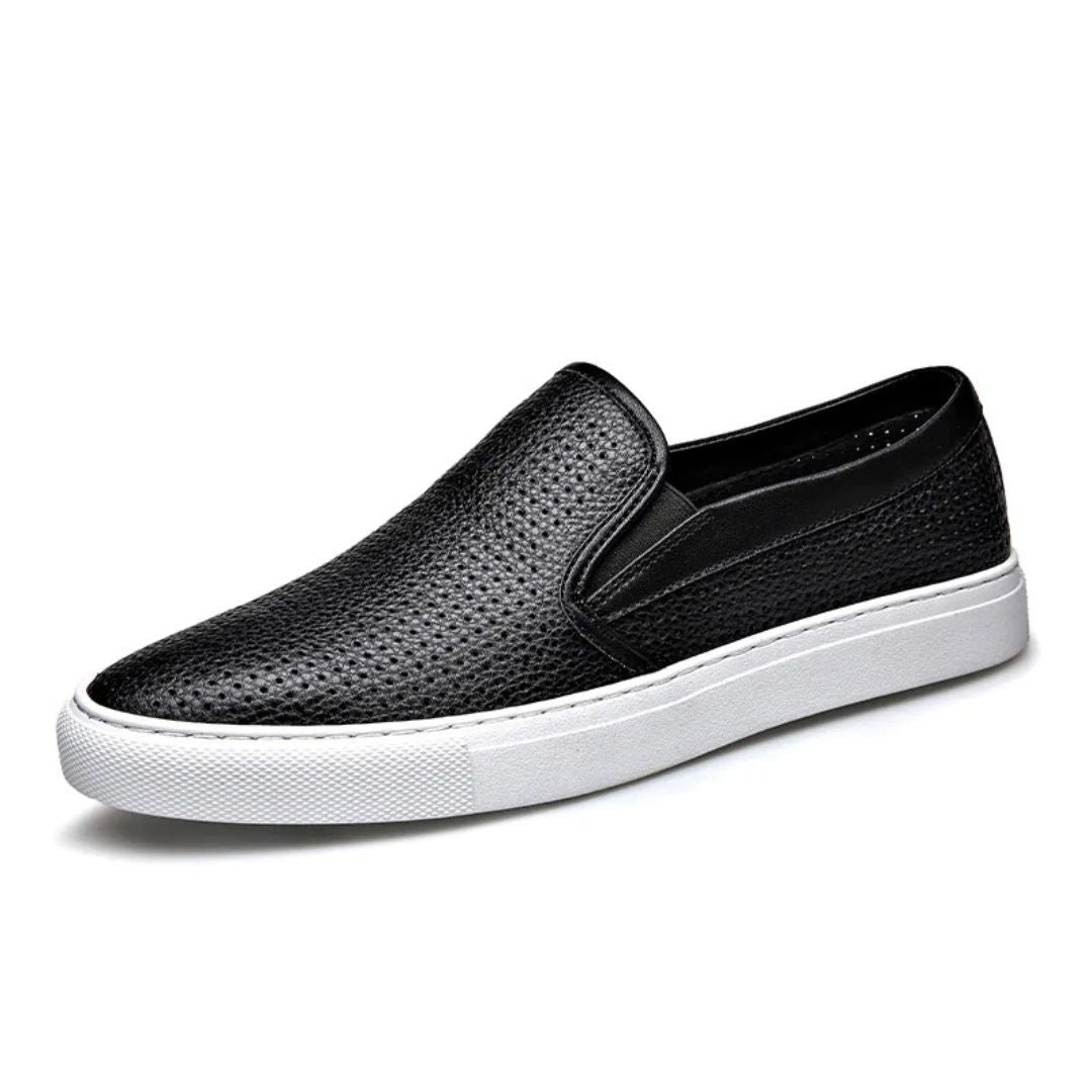 Casual Leather Slip-On - Melbourne Meadow