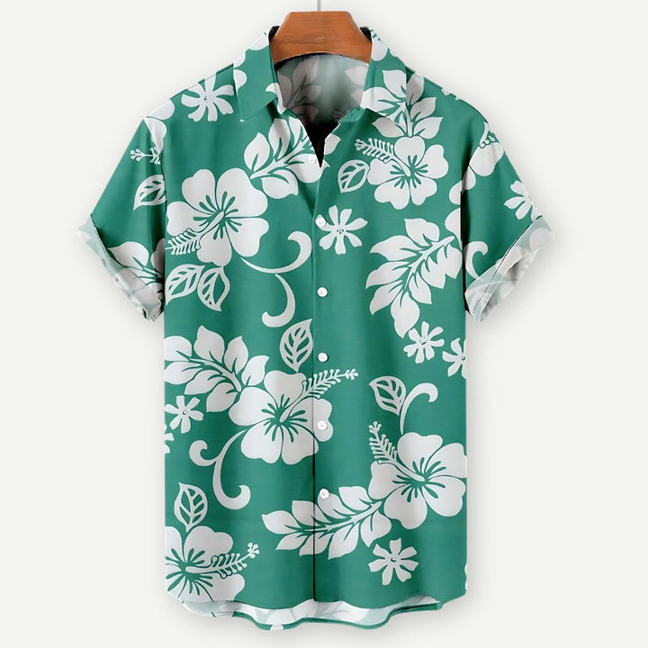 Relaxed Island Breeze Shirt - Melbourne Meadow