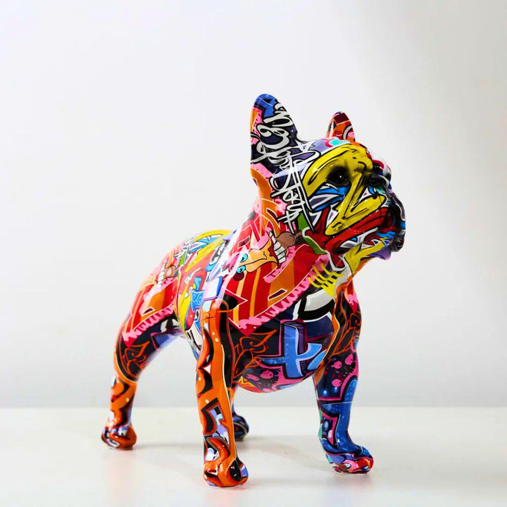 Urban Frenchie Sculpture - Melbourne Meadow