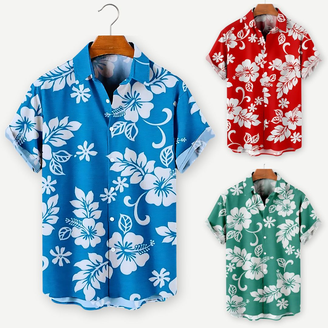 Relaxed Island Breeze Shirt - Melbourne Meadow