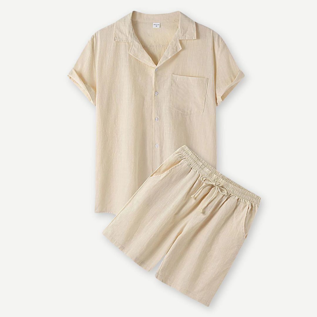 Relaxed Linen Set - Melbourne Meadow