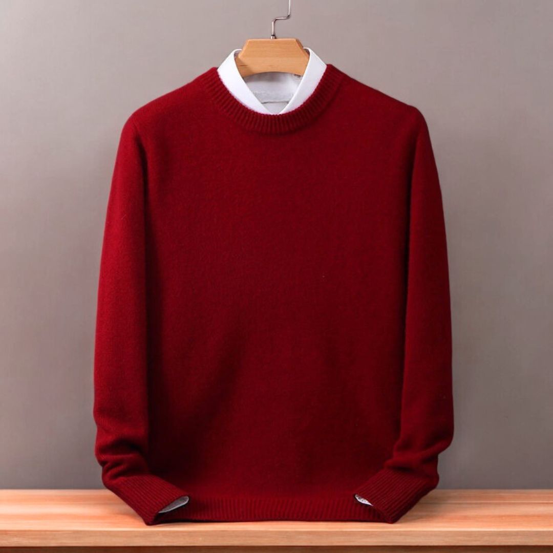 Whitby Cashmere Sweater - Melbourne Meadow