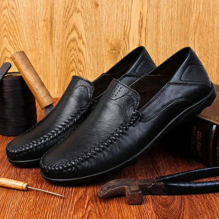 Genuine Leather "Lite Walk" Loafers - Melbourne Meadow