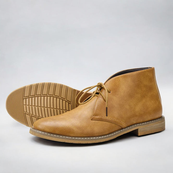 Genuine Leather Chukka Boots - Melbourne Meadow