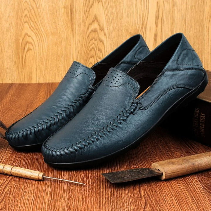 Genuine Leather "Lite Walk" Loafers - Melbourne Meadow