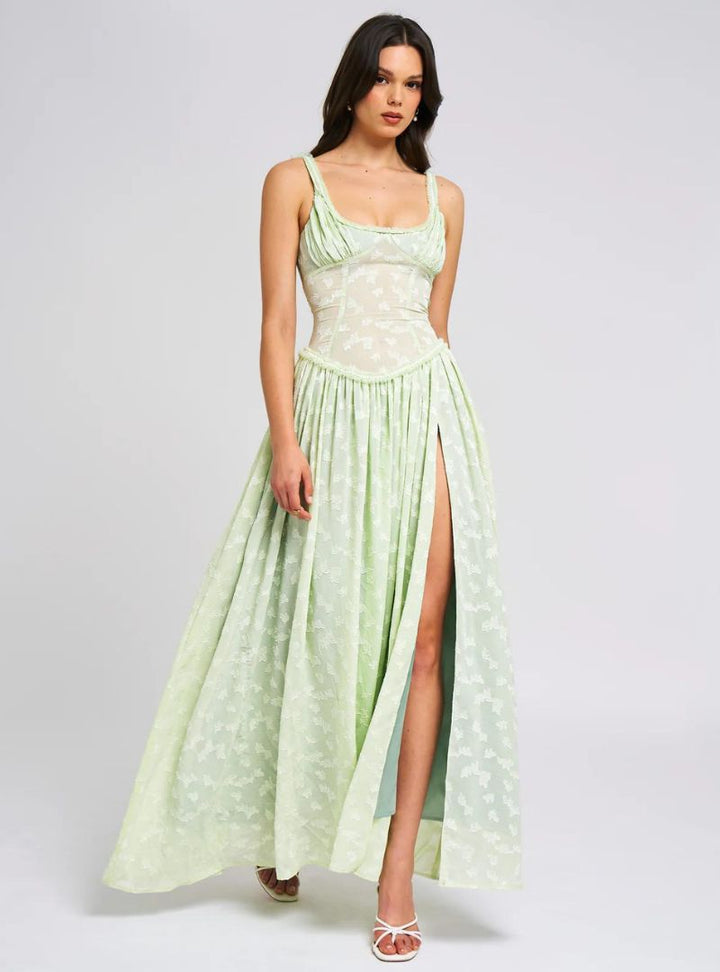 Eleanor Garden Maxi Dress - Melbourne Meadow