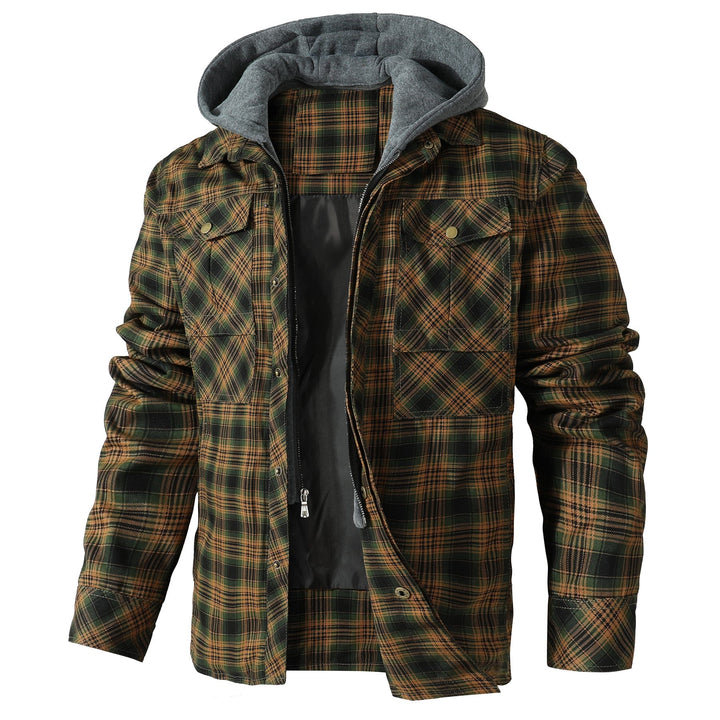 TrailGuard Hooded Flannel Jacket (4 Designs) - Melbourne Meadow