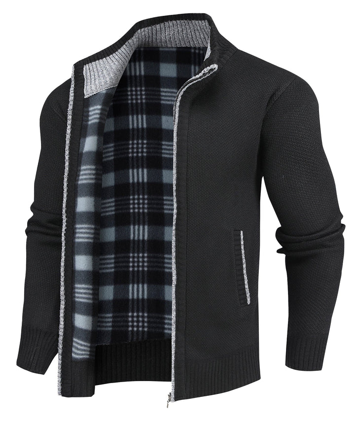 Ridgeway Flannel Lined Sweater (5 Designs) - Melbourne Meadow