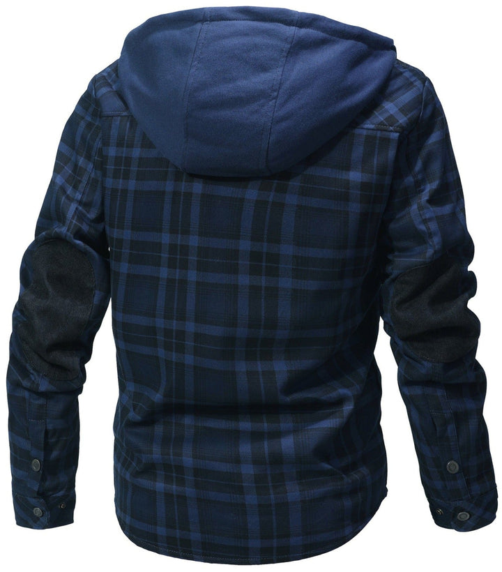 Highlander Hooded Flannel Jacket (9 Designs) - Melbourne Meadow