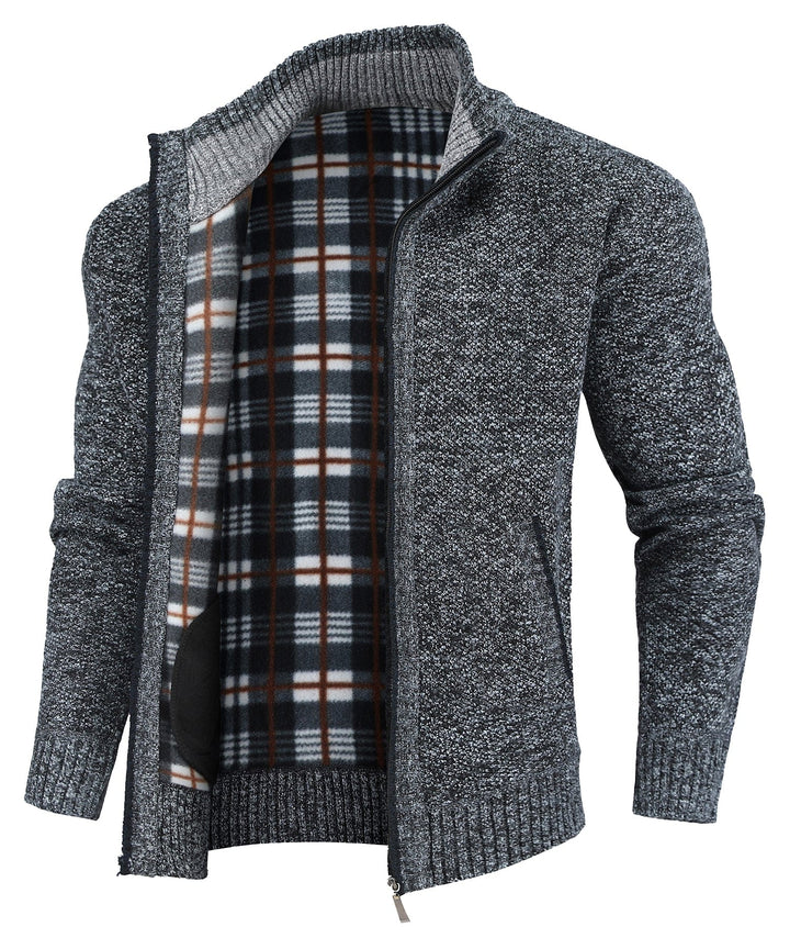 Ridgeway Flannel Lined Sweater (5 Designs) - Melbourne Meadow