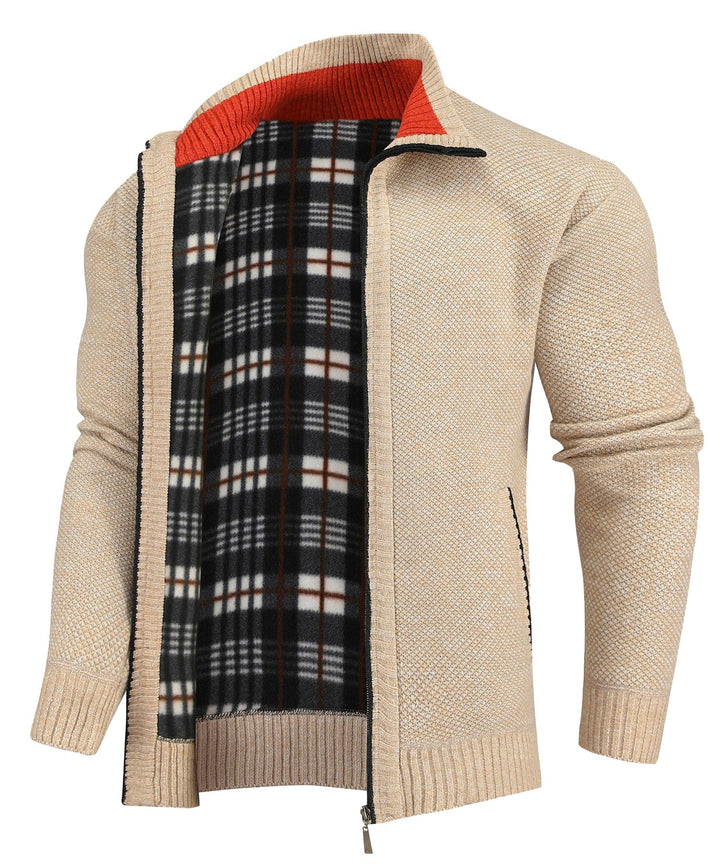 Ridgeway Flannel Lined Sweater (5 Designs) - Melbourne Meadow