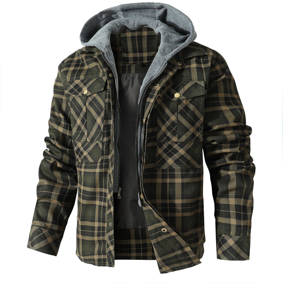 TrailGuard Hooded Flannel Jacket (4 Designs) - Melbourne Meadow