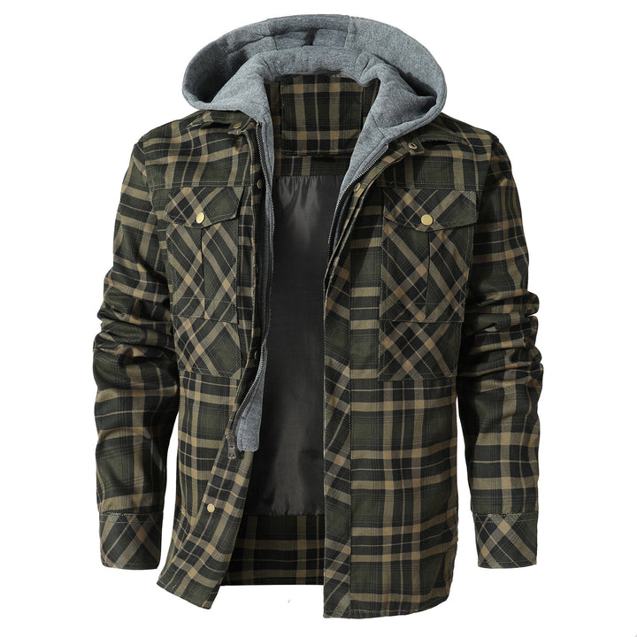 TrailGuard Hooded Flannel Jacket (4 Designs) - Melbourne Meadow