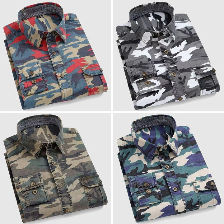 Jaxon Camo Long Sleeve - Melbourne Meadow