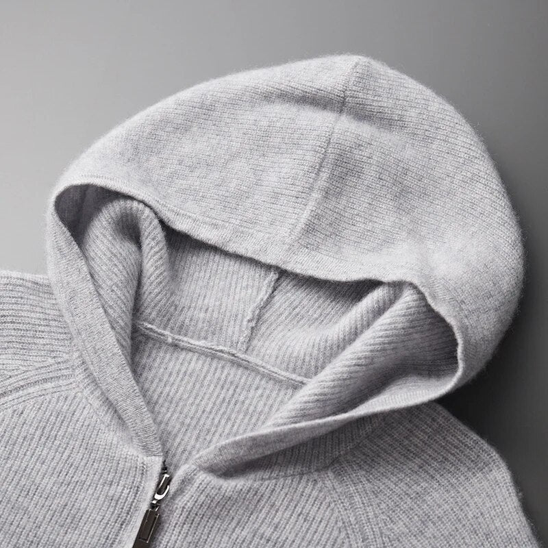 Valletta Cashmere Hoodie - Melbourne Meadow