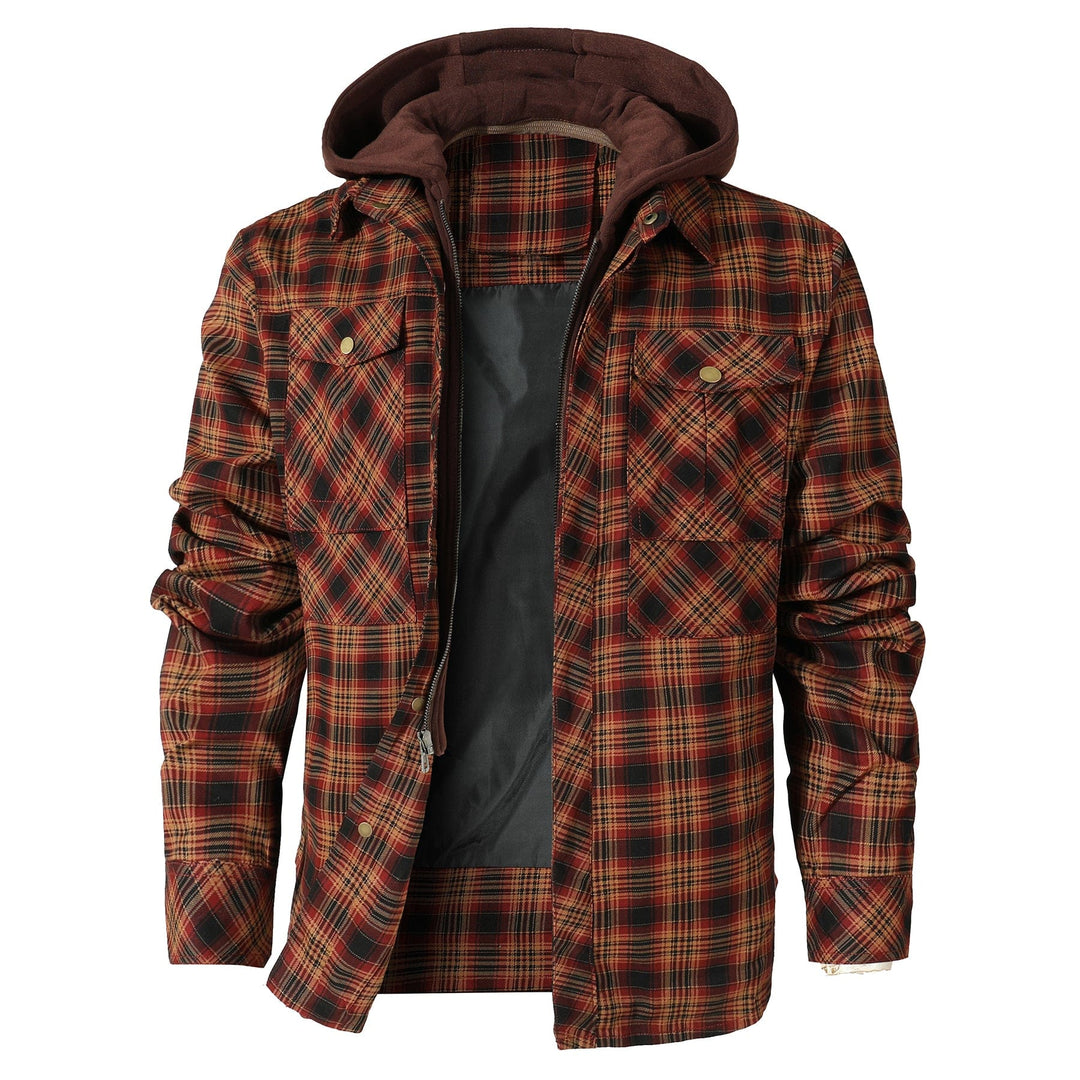 TrailGuard Hooded Flannel Jacket (4 Designs) - Melbourne Meadow