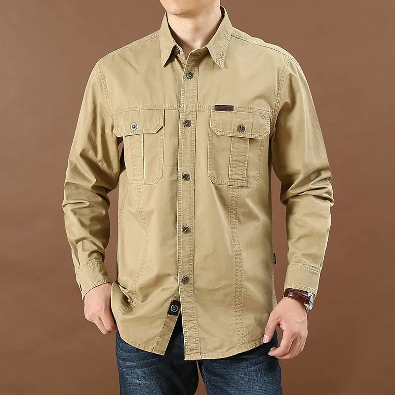 Douglas Cargo Shirt - Melbourne Meadow