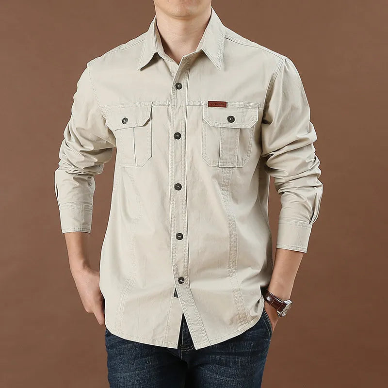 Douglas Cargo Shirt - Melbourne Meadow