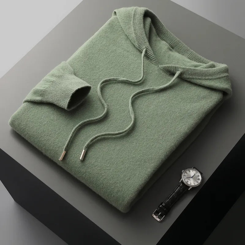 Valence Merino Wool Hoodie - Melbourne Meadow