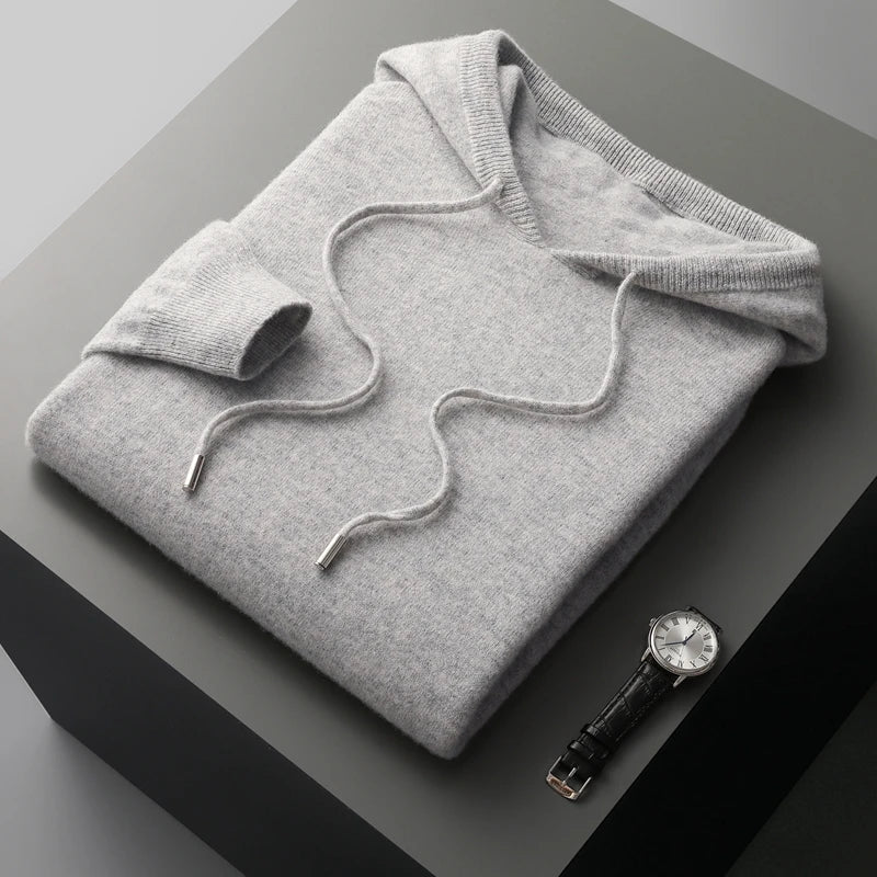 Valence Merino Wool Hoodie - Melbourne Meadow