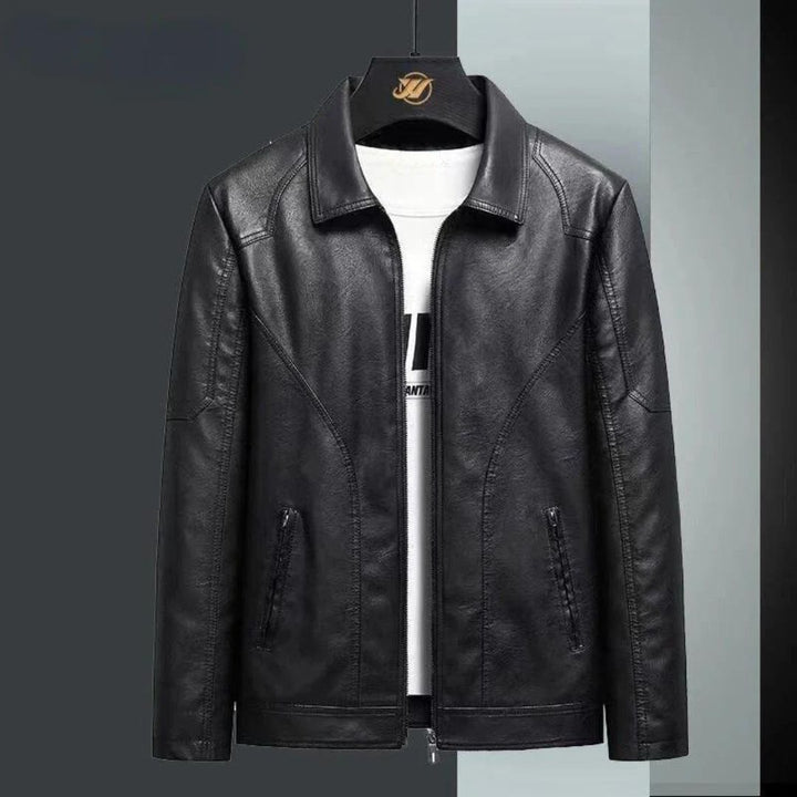 Enforcer Leather Jacket - Melbourne Meadow