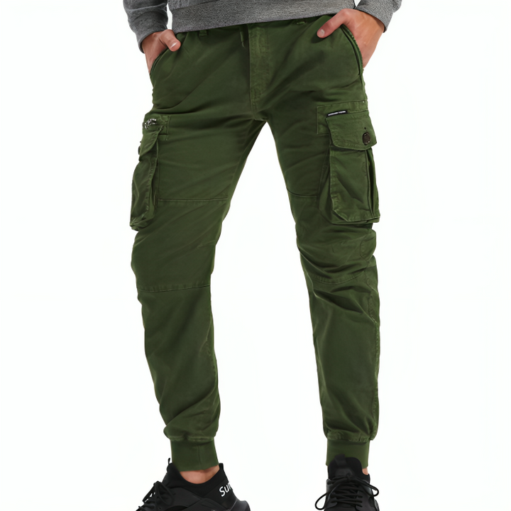 Mens Cotton Cargo Trousers - Melbourne Meadow