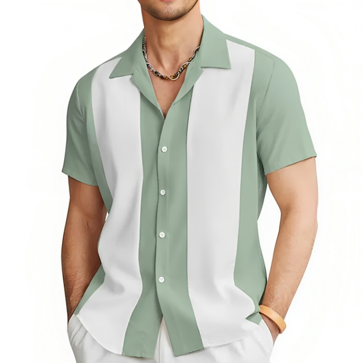 Men's Summer Casual Shirt - Melbourne Meadow