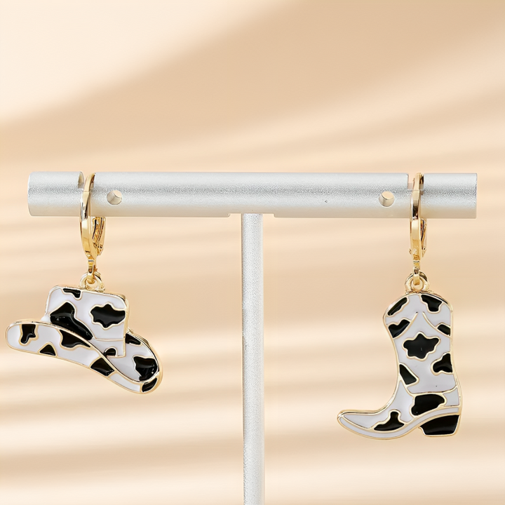 Cowpokes Cowboy Earrings - Melbourne Meadow