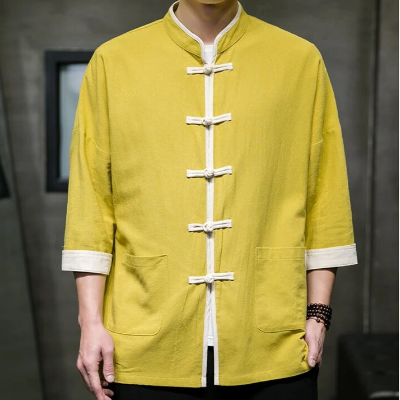 Matsue Japanese Overshirt - Melbourne Meadow