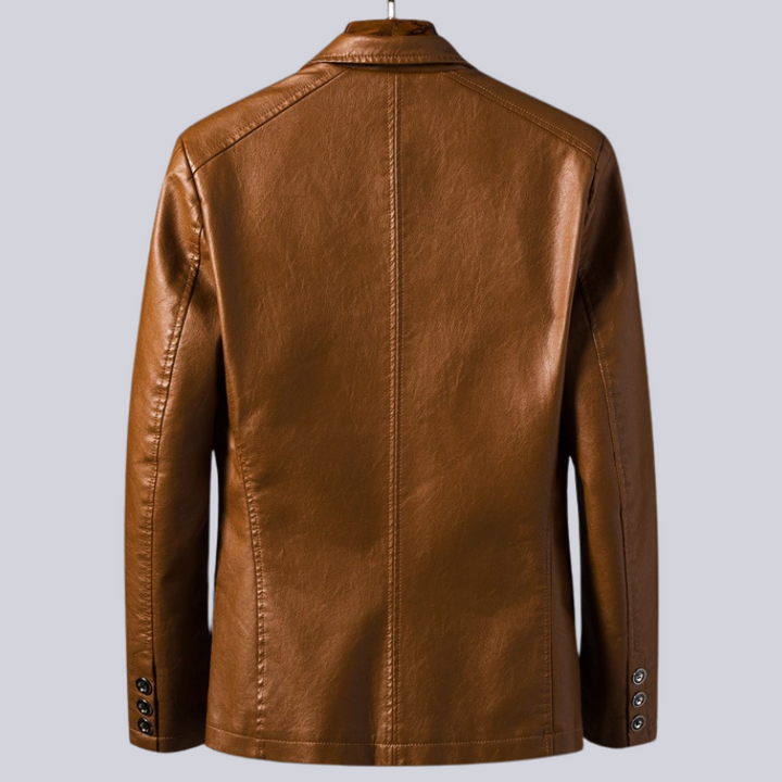 Nightfall - Leather Jacket - Melbourne Meadow