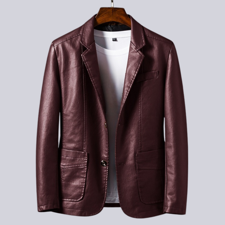 Nightfall - Leather Jacket - Melbourne Meadow