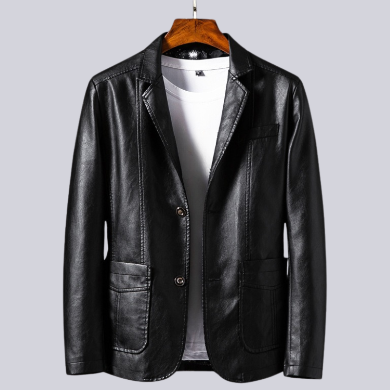 Nightfall - Leather Jacket - Melbourne Meadow