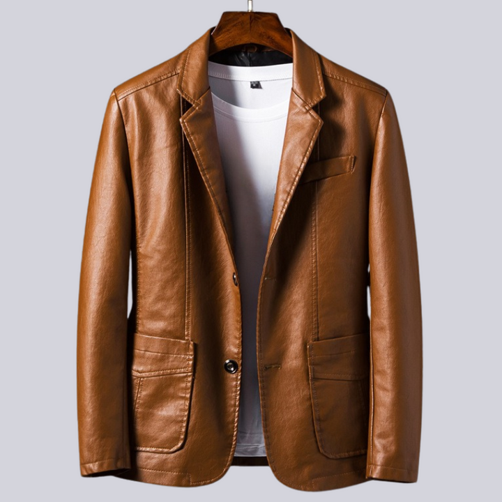 Nightfall - Leather Jacket - Melbourne Meadow