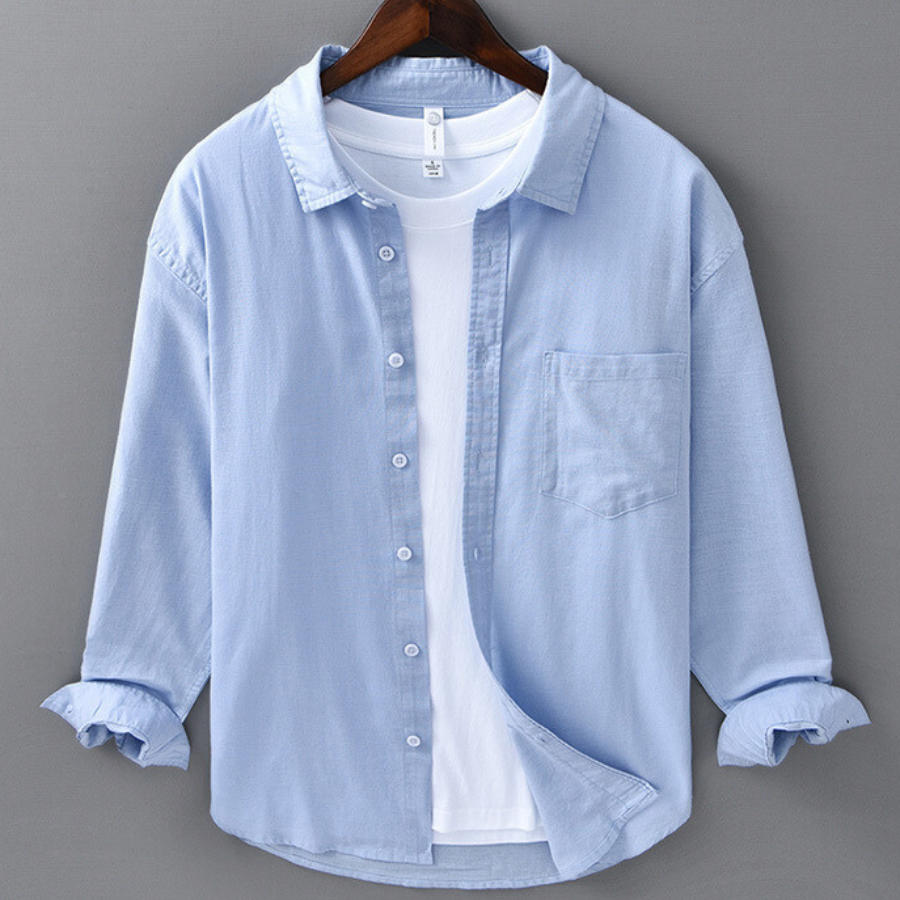 Tropicana 100% Linen Shirt - Melbourne Meadow