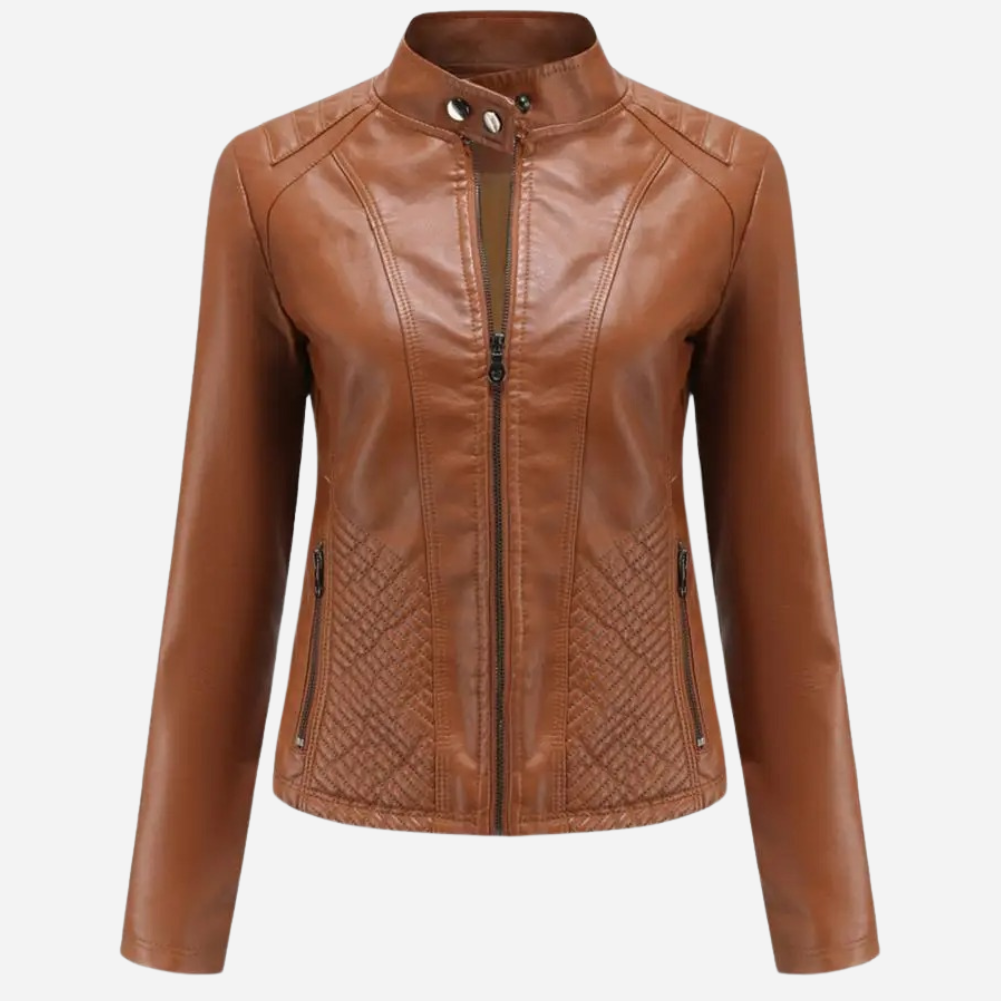 Mystique - Leather Jacket - Melbourne Meadow