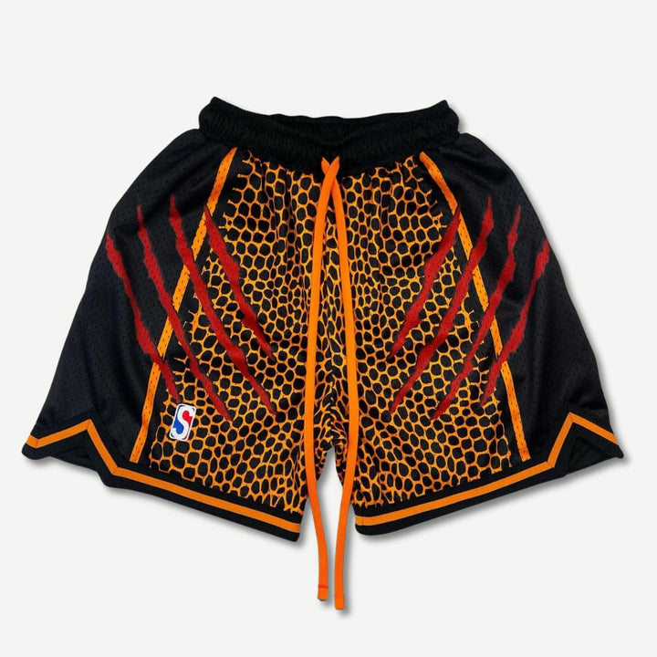 Retro Hooper Shorts - Melbourne Meadow