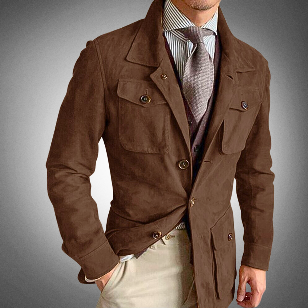 Moretti Premium Suede Jacket - Melbourne Meadow