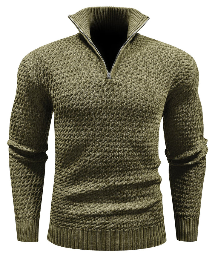 Men's Turtleneck Quarter-Zip (5 Designs) - Melbourne Meadow