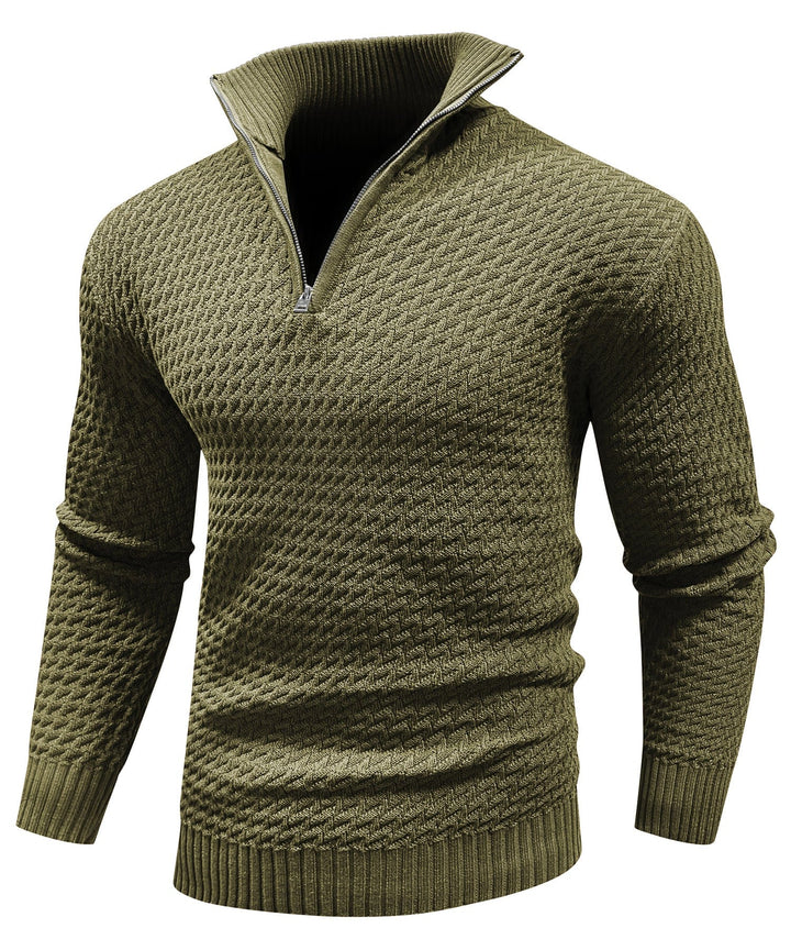 Men's Turtleneck Quarter-Zip (5 Designs) - Melbourne Meadow