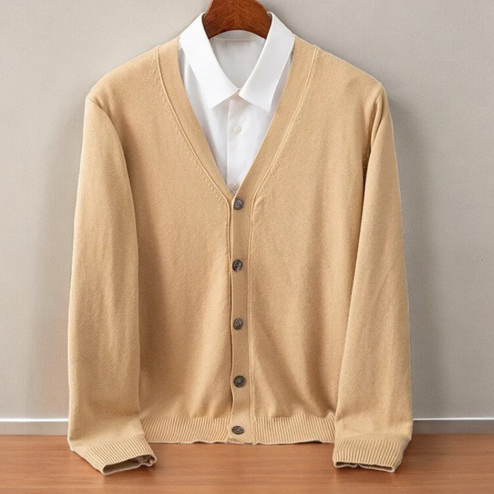 Santorini Cashmere Cardigan - Melbourne Meadow