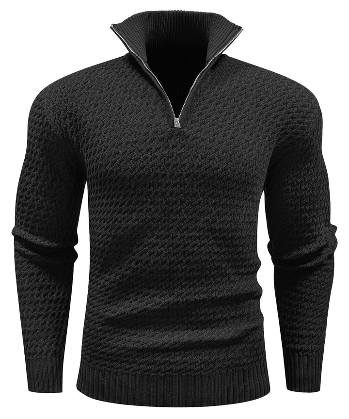 Men's Turtleneck Quarter-Zip (5 Designs) - Melbourne Meadow