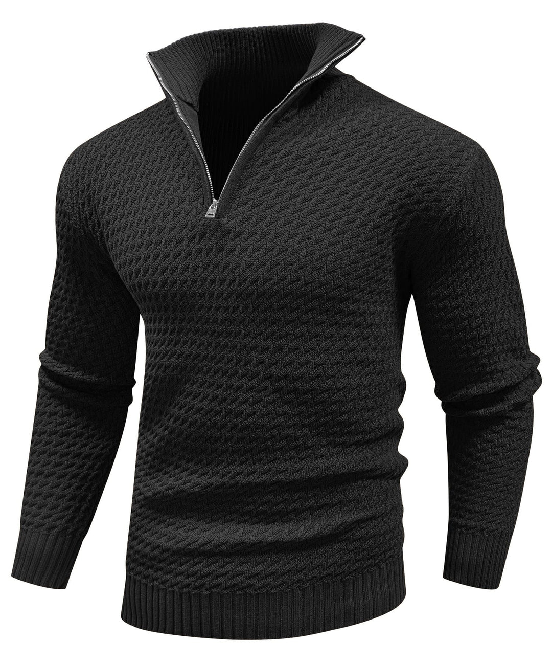 Men's Turtleneck Quarter-Zip (5 Designs) - Melbourne Meadow