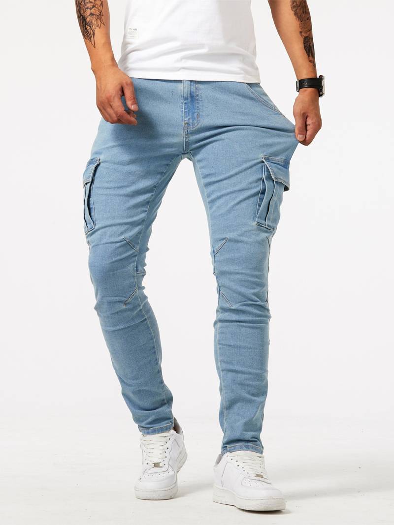 Madrid Cargo Jeans - Melbourne Meadow