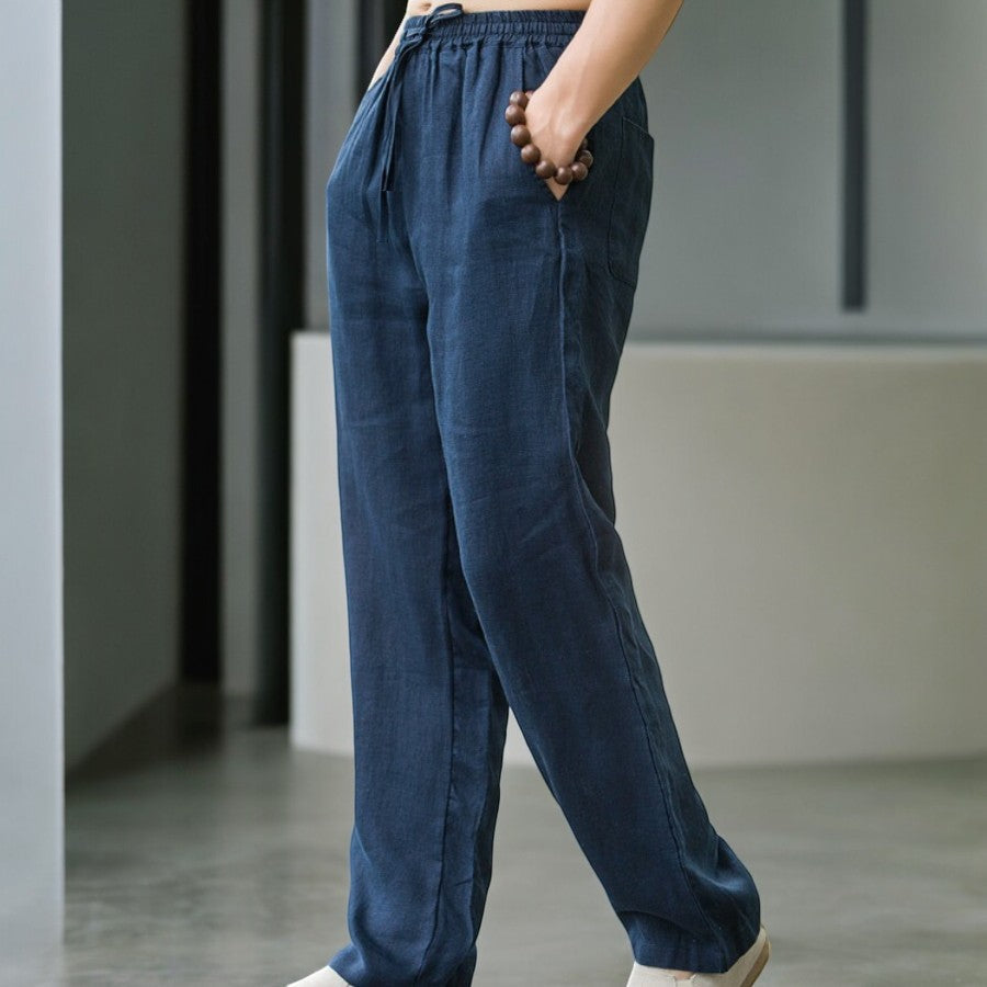 Palmara Linen Pants - Melbourne Meadow