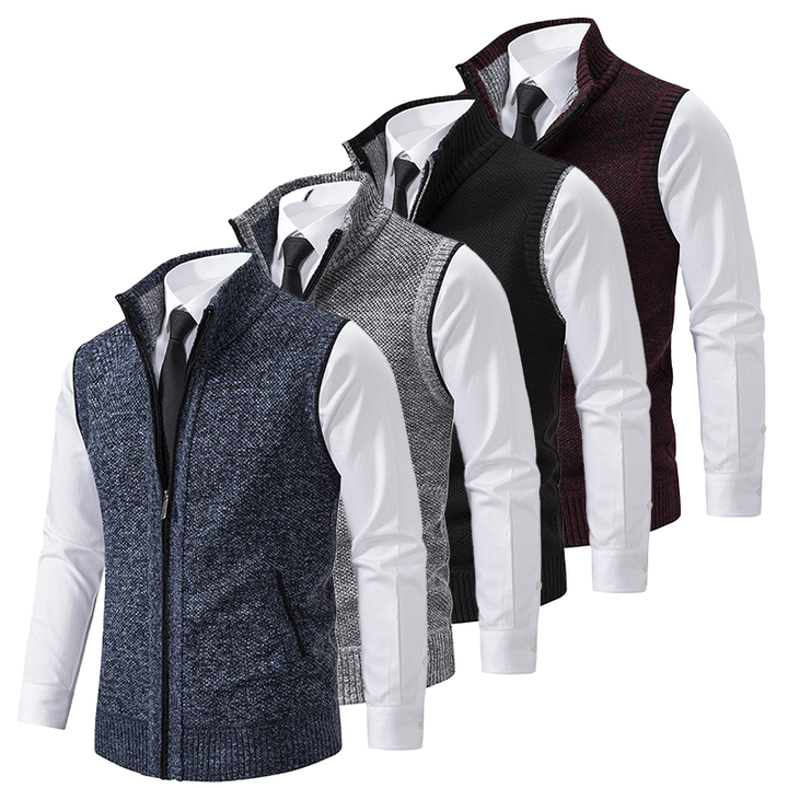 Miguel-Diego Timeless Fleece Vest - Melbourne Meadow