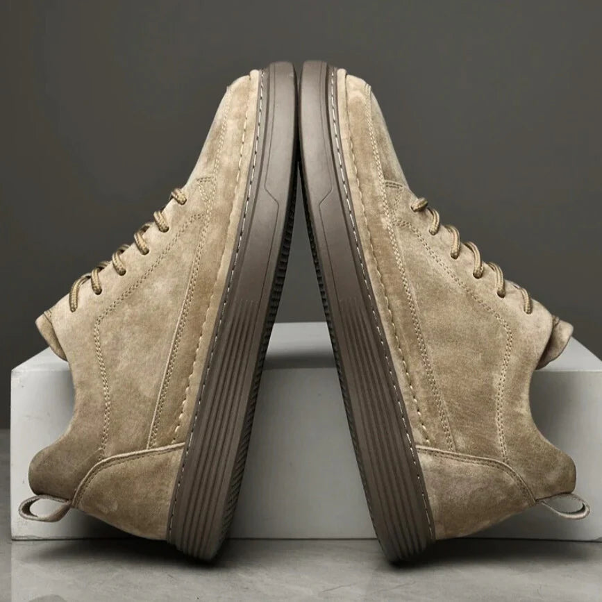 Romano™ - Italian Leather Sneakers - Melbourne Meadow