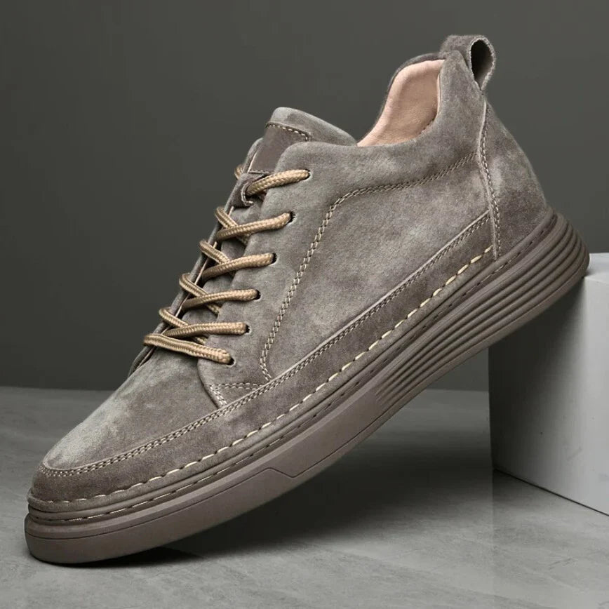 Romano™ - Italian Leather Sneakers - Melbourne Meadow